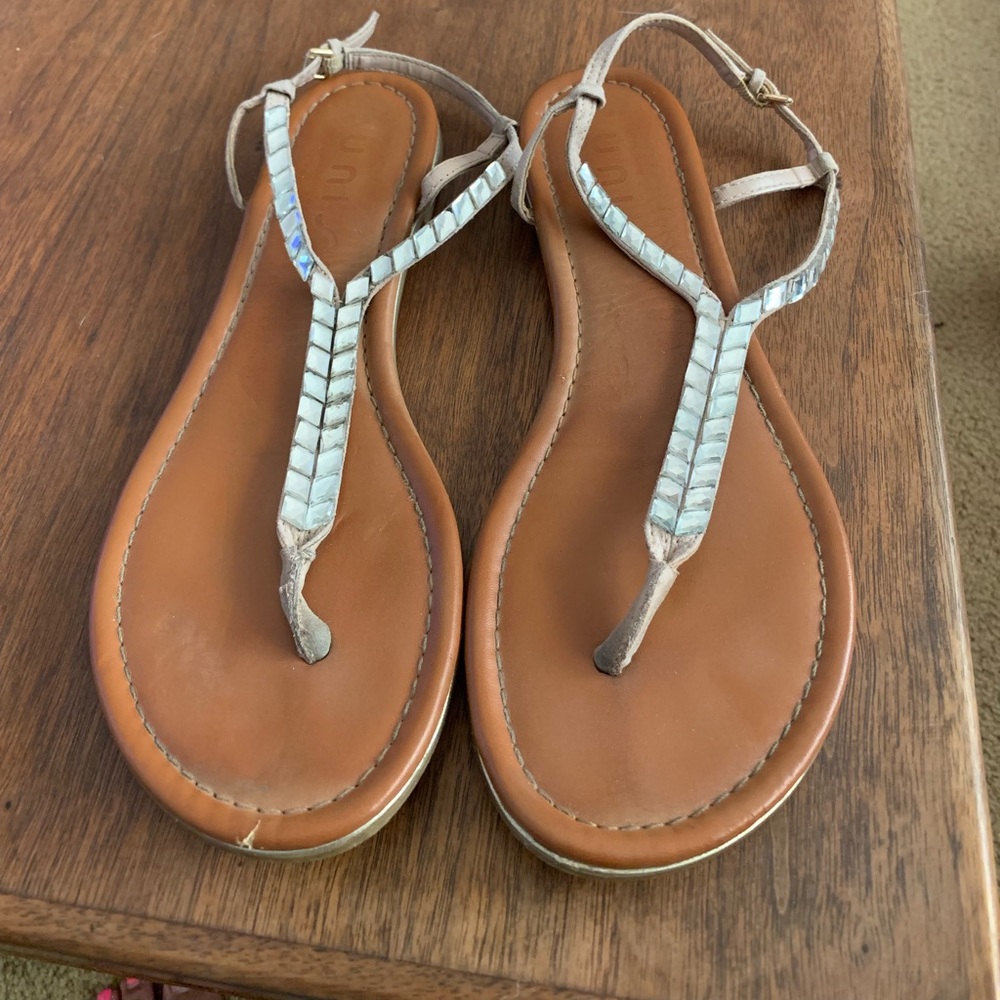 Jeweled sandals
